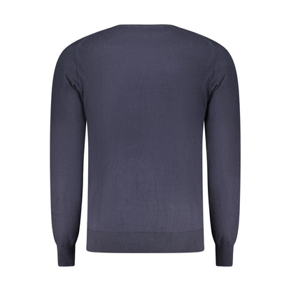Accademia Militare Blue Cotton Men Sweater
