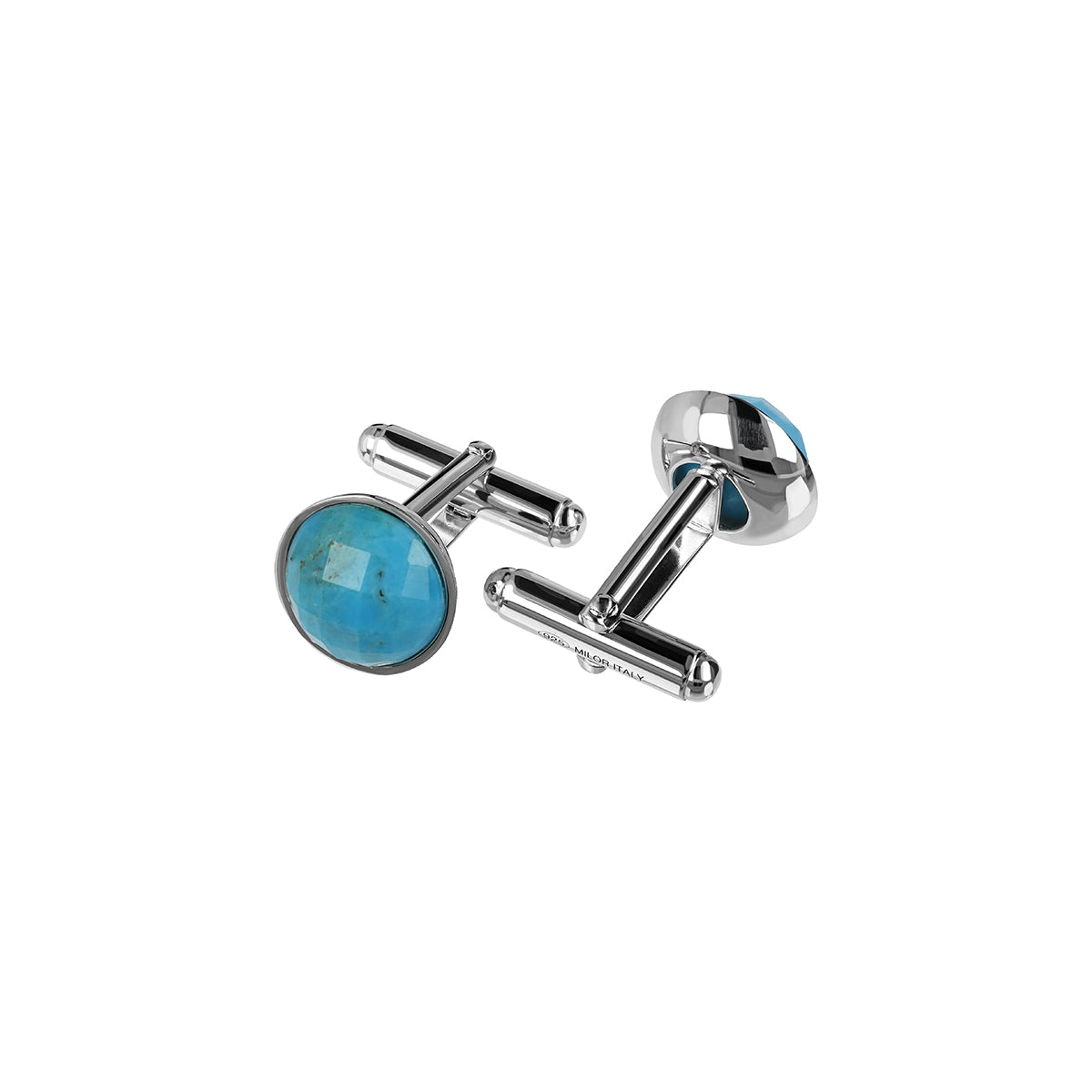 ALBERT M. JEWELS JEWELRY Mod. WSOX00174.TRQ turquoise cufflinks