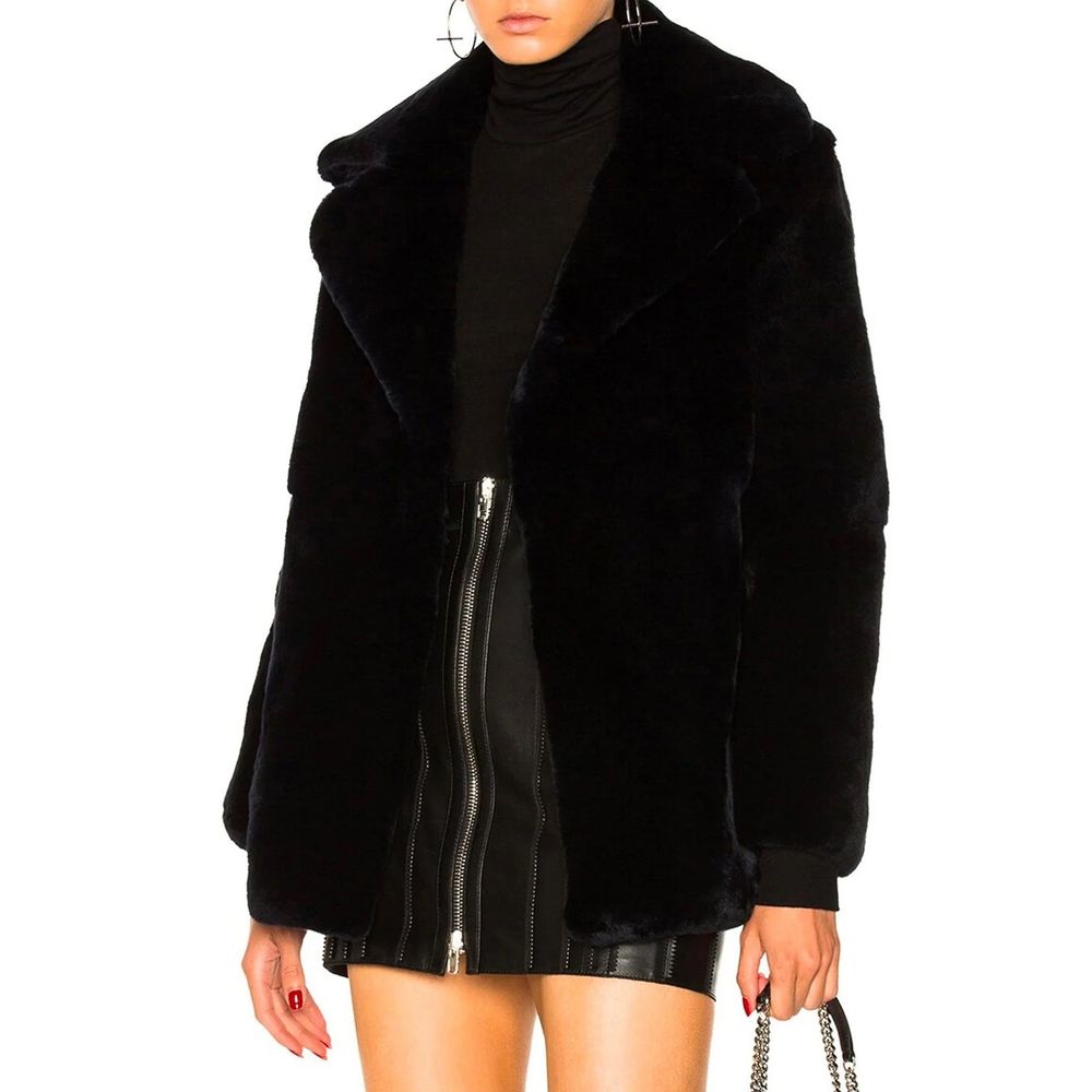 Alberta Ferretti Blue Rabbit Fur Coat1728,38,40,75611013280,Alberta Ferretti,Blue,Clothing,Coats - Jackets & Coats - Clothing,Jackets & Coats - Clothing,New with tags,Women