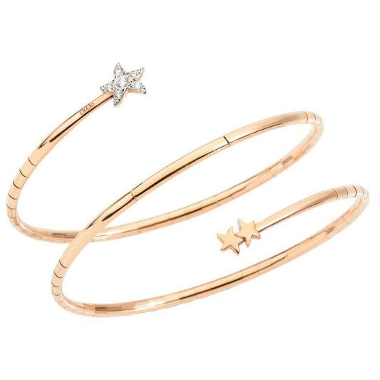 BRACCIALI DODO MOD. DBC1007STAR3DB09RS DESIGNER FASHION JEWELLERY