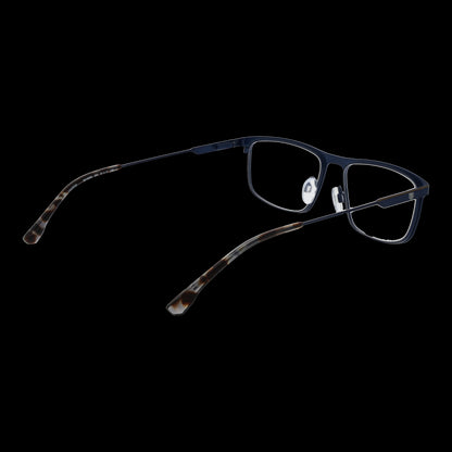 BULGET MOD. BG1808M 5506A gent's eyeglasses in sleek black frame, side view. Stylish eyewear for men.