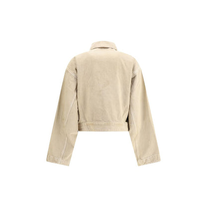Balenciaga Beige Cotton Denim Jacket