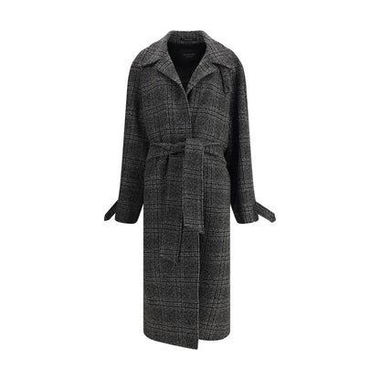 Balenciaga Gray Wool Coat