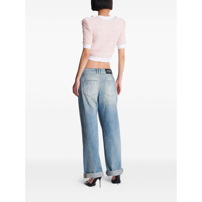 Balmain Cropped cardigan Topwear