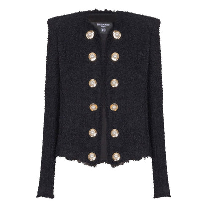 Balmain Edge-to-edge tweed jacket Jackets