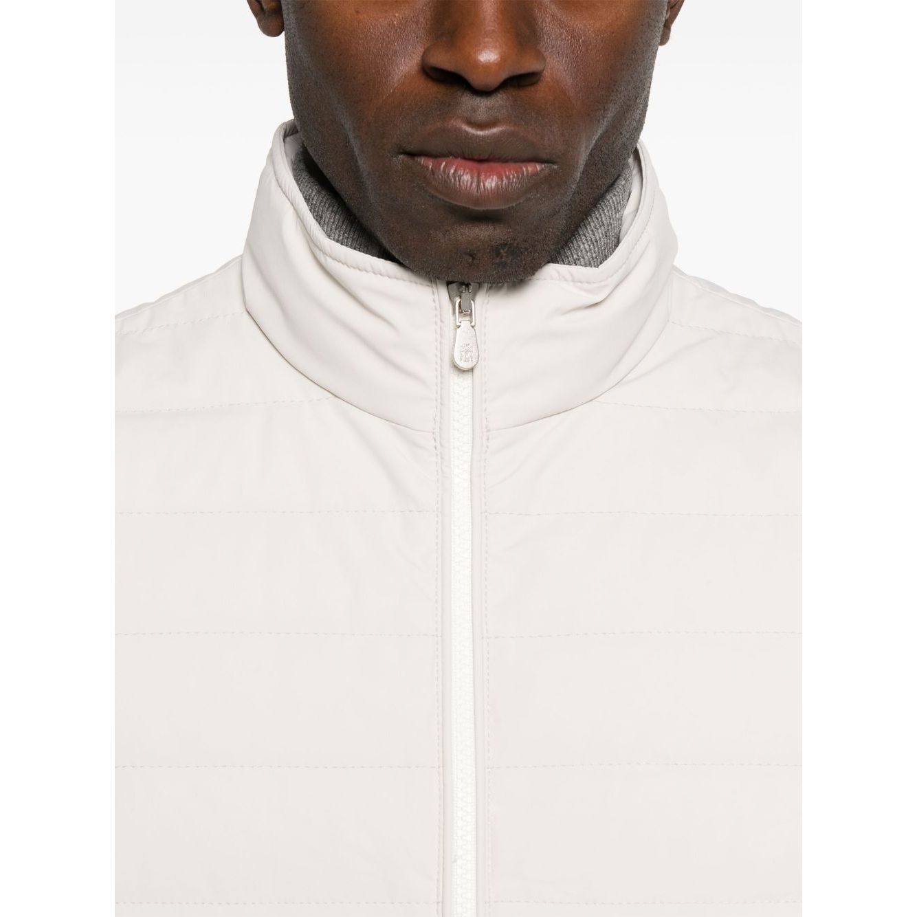 Brunello Cucinelli High-neck waistcoat