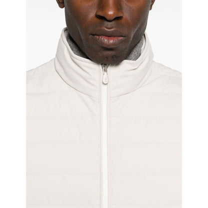 Brunello Cucinelli High-neck waistcoat Vests