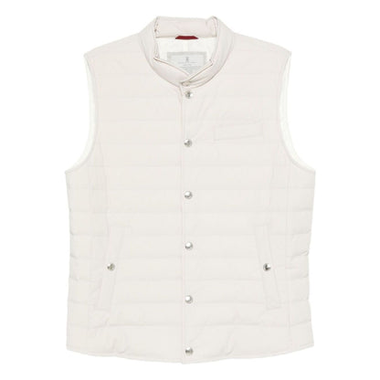 Brunello Cucinelli Lightweight down gilet Vests