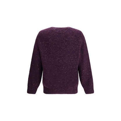 Brunello Cucinelli Purple Cashmere Sweatshirt