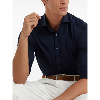 Brunello Cucinelli Shirts Blue