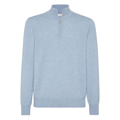 Brunello Cucinelli Sweaters Clear Blue