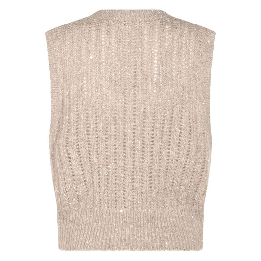 Brunello Cucinelli Top Ivory Topwear