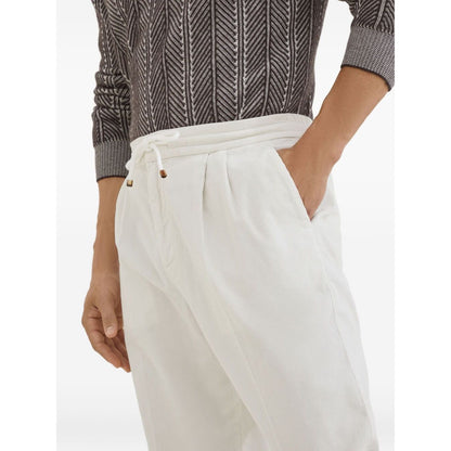 Brunello Cucinelli Trousers White