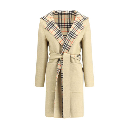 Burberry Beige Wool Coat