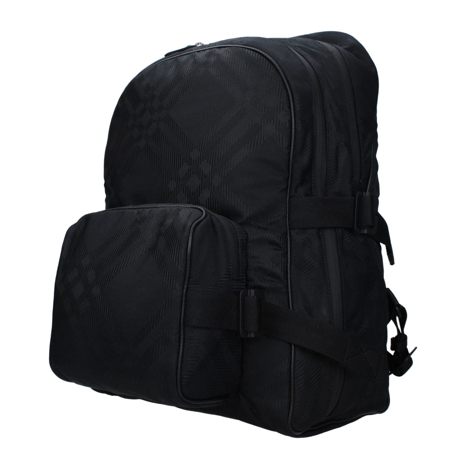 Burberry Black Fabric Backpack