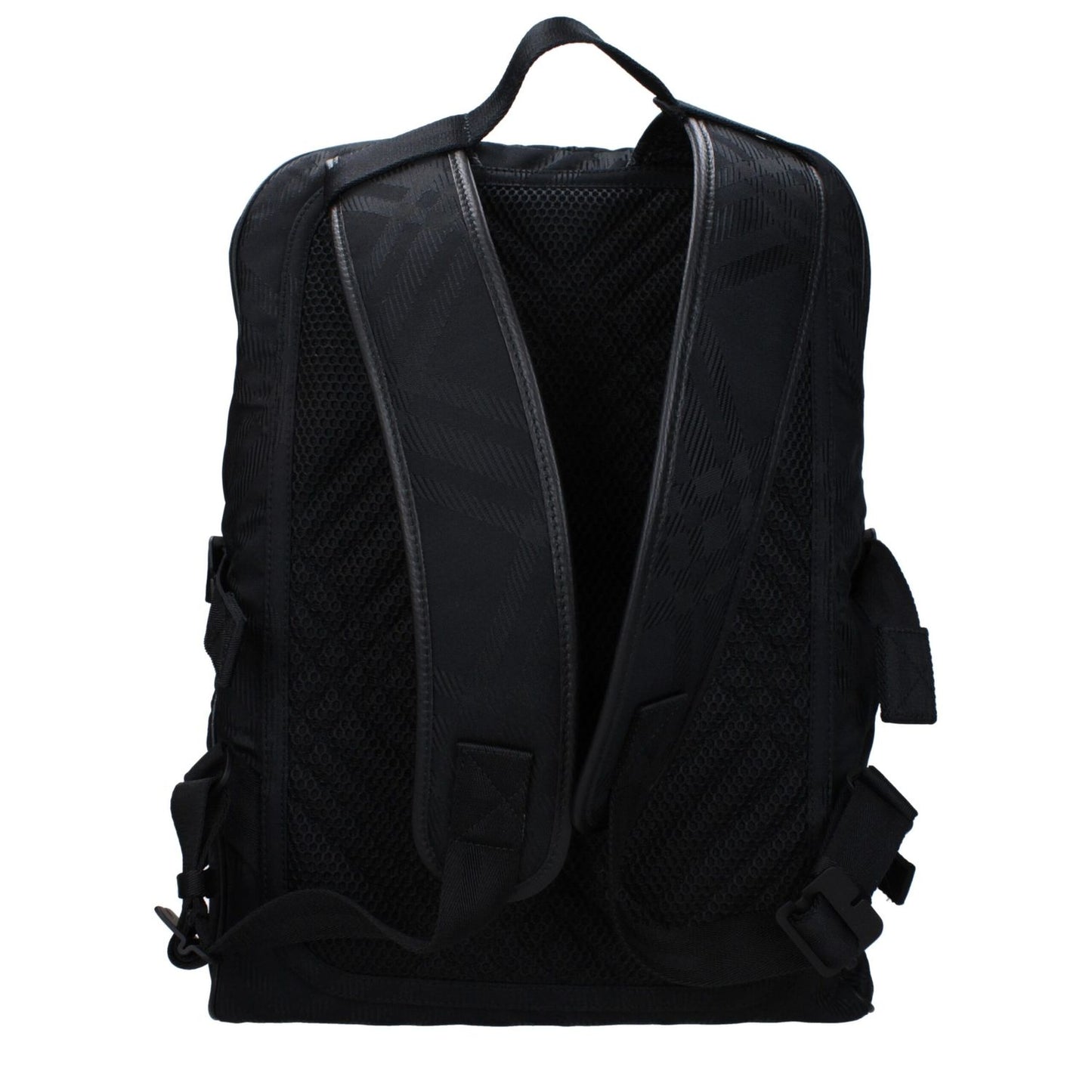 Burberry Black Fabric Backpack