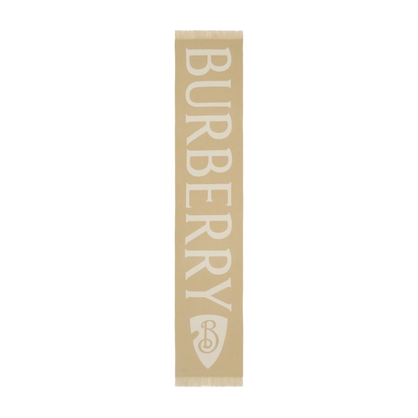 Burberry Logo wool scarf