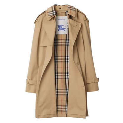 Burberry Trench coat with Vintage Check motif Coats