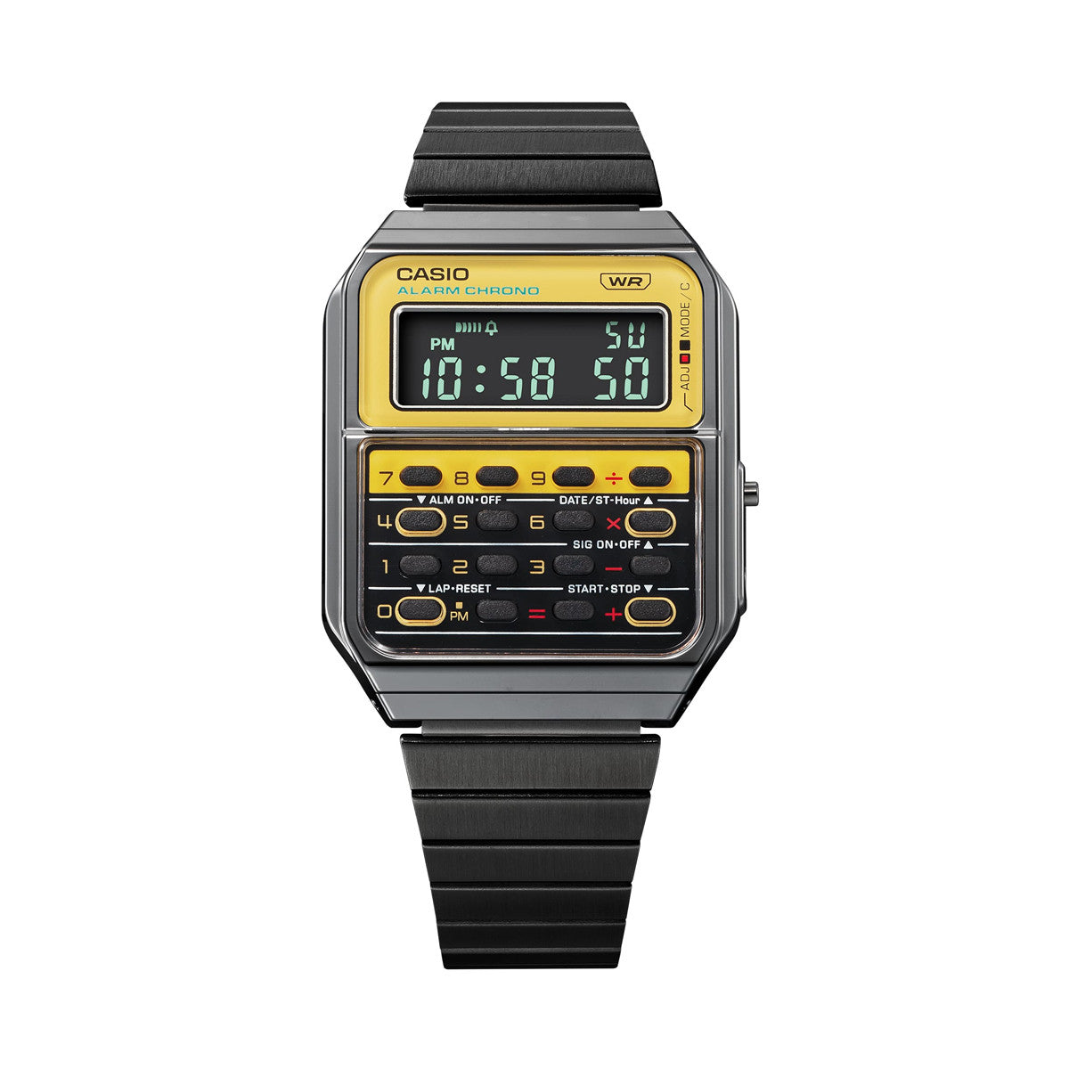 CASIO VINTAGE Mod. CALCULATOR EDGY COLLECTION - YELLOW ***SPECIAL PRICE*** CA-500WEGG-9BEF