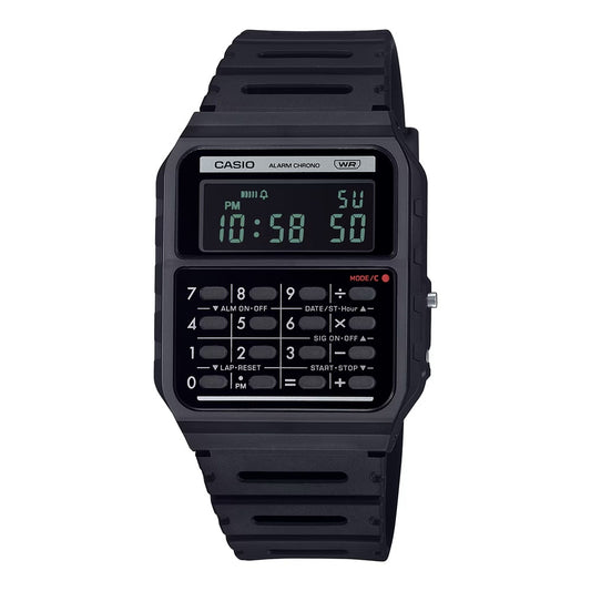 CASIO VINTAGE Mod. CALCULATOR EDGY COLLECTION - FULL BLACK