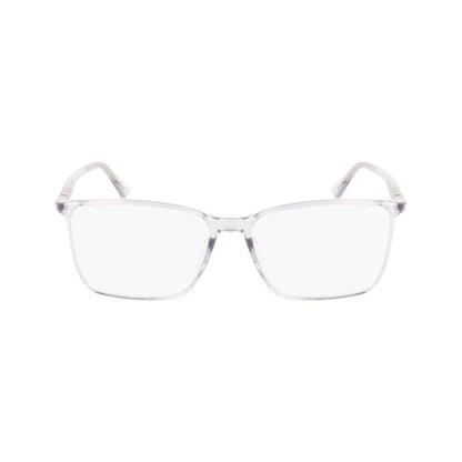 Alt Tag: CALVIN KLEIN MOD. CK22508 men's eyewear, front view of clear rectangular glasses, designed for gentlemen.