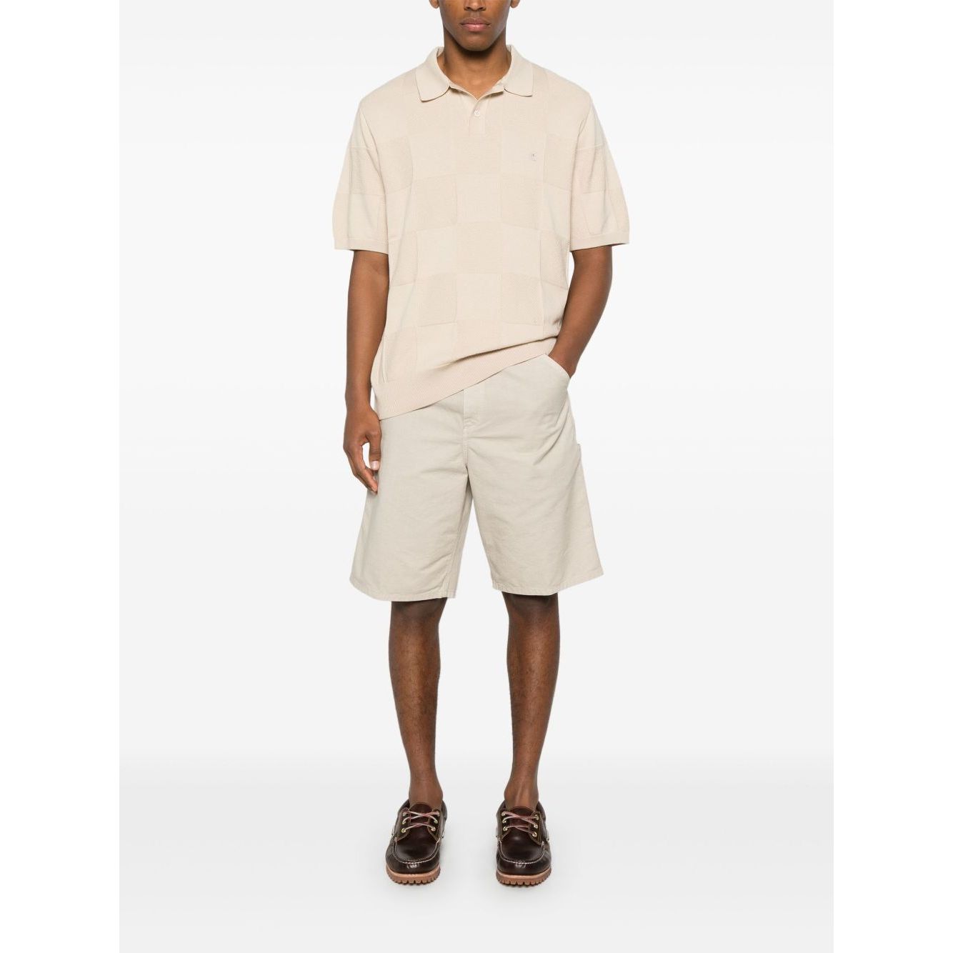 CARHARTT WIP MAIN Shorts Beige Short trousers