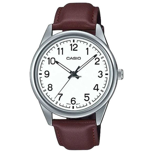 CASIO COLLECTION Mod. CASUAL. LEATHER - WHITE