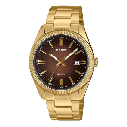 CASIO COLLECTION Mod. DATE. GOLD - BRONZE