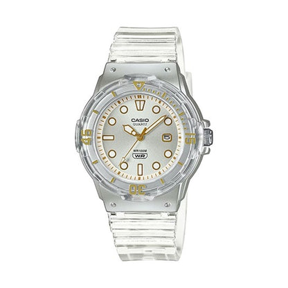 CASIO COLLECTION Mod. LADY DIVER - TRANSLUCID WHITE WATCHES