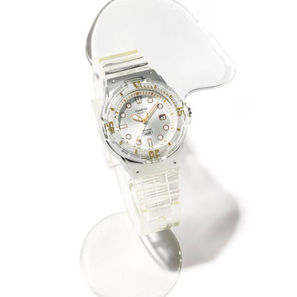 CASIO COLLECTION Mod. LADY DIVER - TRANSLUCID WHITE WATCHES