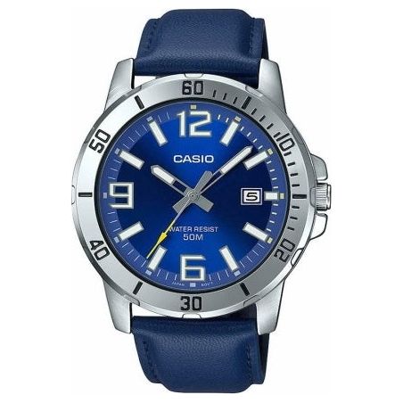 CASIO SPORT COLLECTION Mod. DIVER 50M LEATHER - BLUE