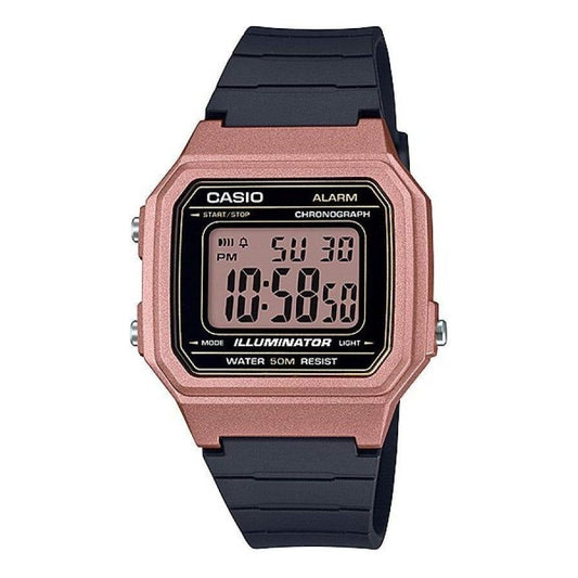 CASIO TIMELESS COLLECTION Mod. SPORT ILLUMINATOR WR 50M. ALARM. CHRONOGRAPH - BRONZE - METAL SERIE