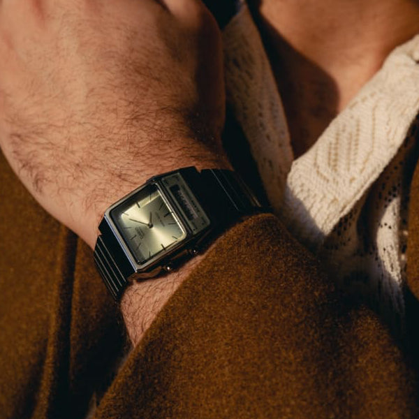 CASIO VINTAGE Mod. EDGY COLLECTION - FOREST GREEN