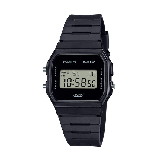 CASIO VINTAGE Mod. F-91 BIO RESIN STRAP - GUN WATCHES