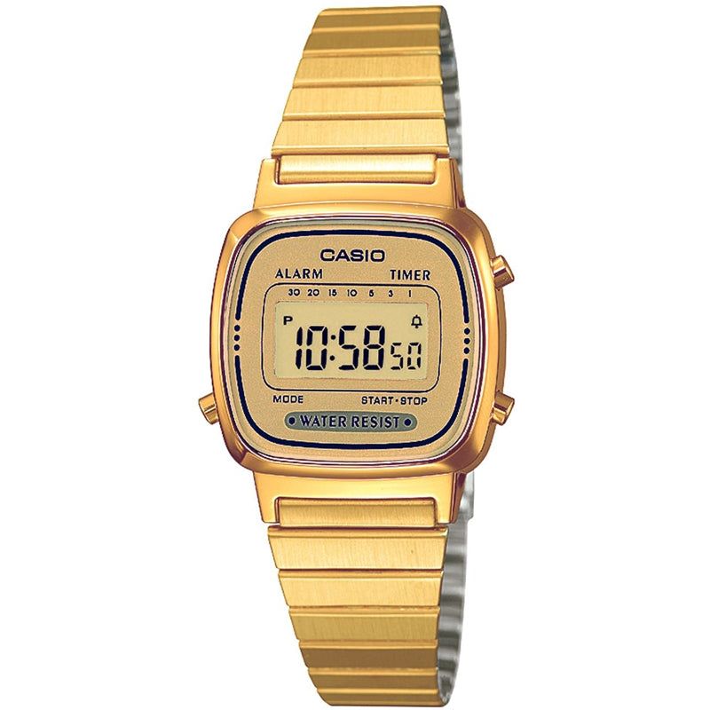 CASIO VINTAGE Mod. ICONIC MINI STEEL GOLD WATCHES