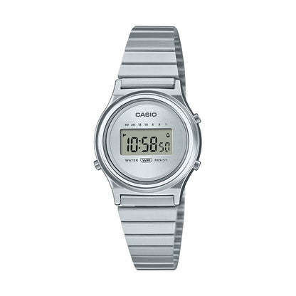 CASIO VINTAGE Mod. MINI COLLECTION SLIM ROUND - SILVER WATCHES