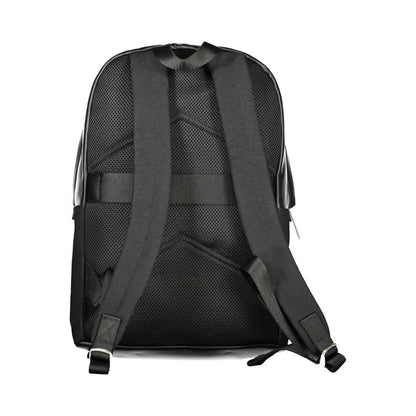 Calvin Klein Black Polyester Men Backpack