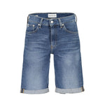 Calvin Klein Blue Cotton Men's Jeans Short