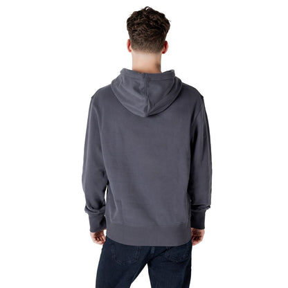Calvin Klein Jeans Gray Cotton Hoodie