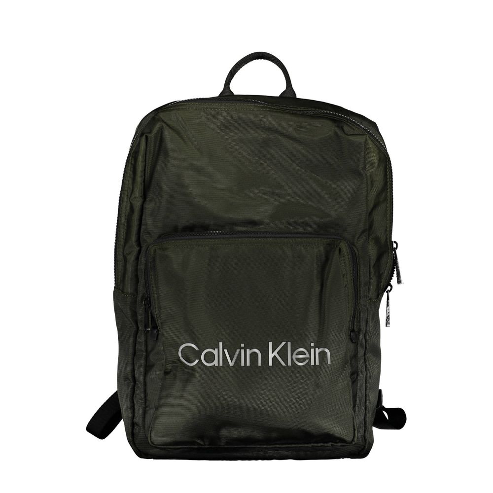 Calvin Klein Verde Polyester Men Backpack 1728,67403481248,Backpacks - Bags,Bags,Calvin Klein,Green,Men,New with tags
