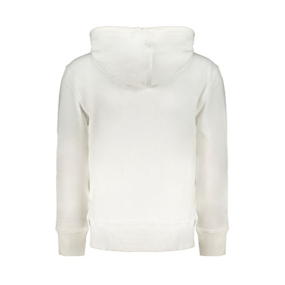 Calvin Klein White Cotton Men's Hooded Sweater