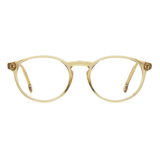 Carrera Beige Acetate Frames in champagne color, unisex glasses with measurements 51/19/145 mm, stylish and lightweight design.