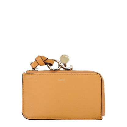 Chloé Orange Leather Wallet