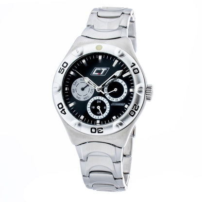 Chronotech Gray Stainless Steel Bracelet Watch