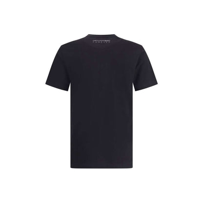 Comme Des Garçons Black Cotton T-Shirt with back logo, crew neck, short sleeves, regular fit, 100% cotton, season AW25