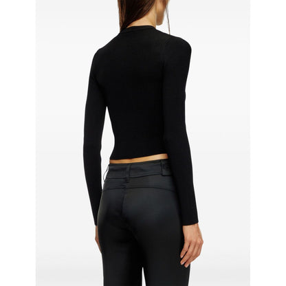 Diesel Sweaters Black Topwear