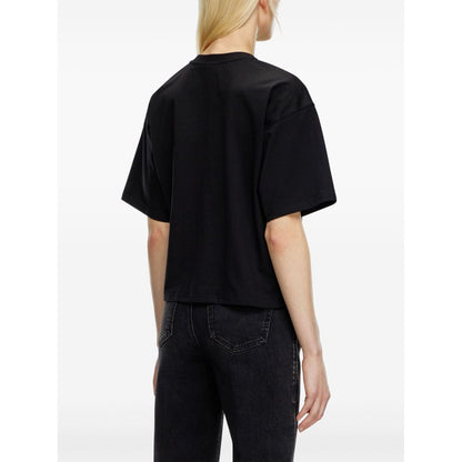 Diesel T-shirts and Polos Black Topwear