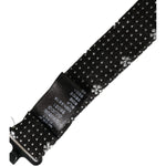 Dolce & Gabbana Black Silk Floral Adjustable Neck Men Papillon Bow Tie Dolce & Gabbana Black