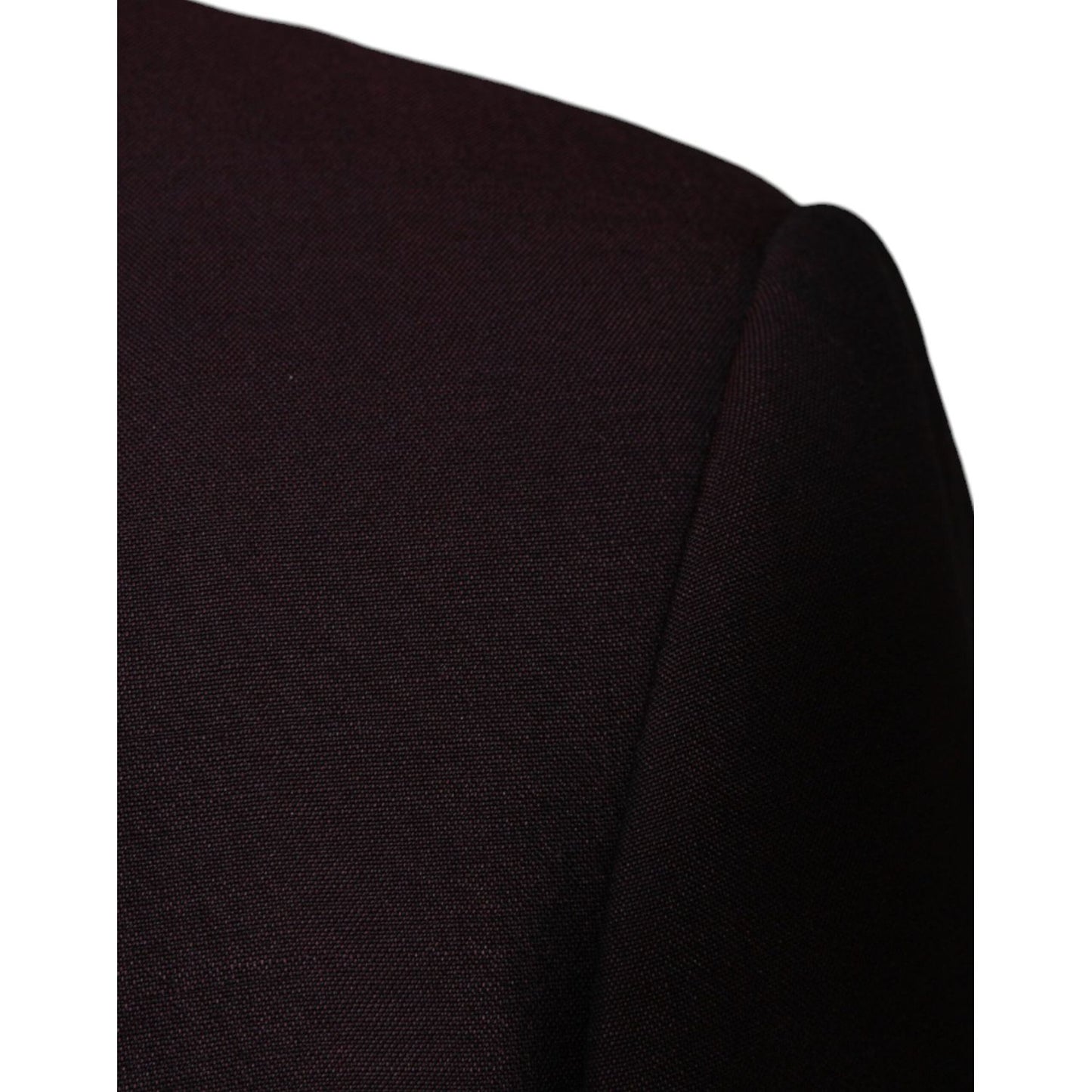 Dolce & Gabbana Bordeaux Wool Single Breasted Dress Blazer JKT4080-54