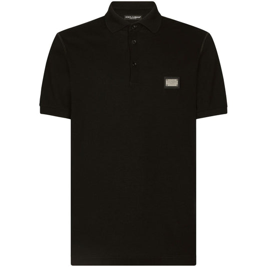 Dolce & Gabbana Logo cotton polo shirt